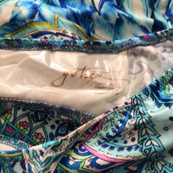 NEW Gottex Blue Print tummy Control Panel Swimsuit 8 - Picture 8 of 8